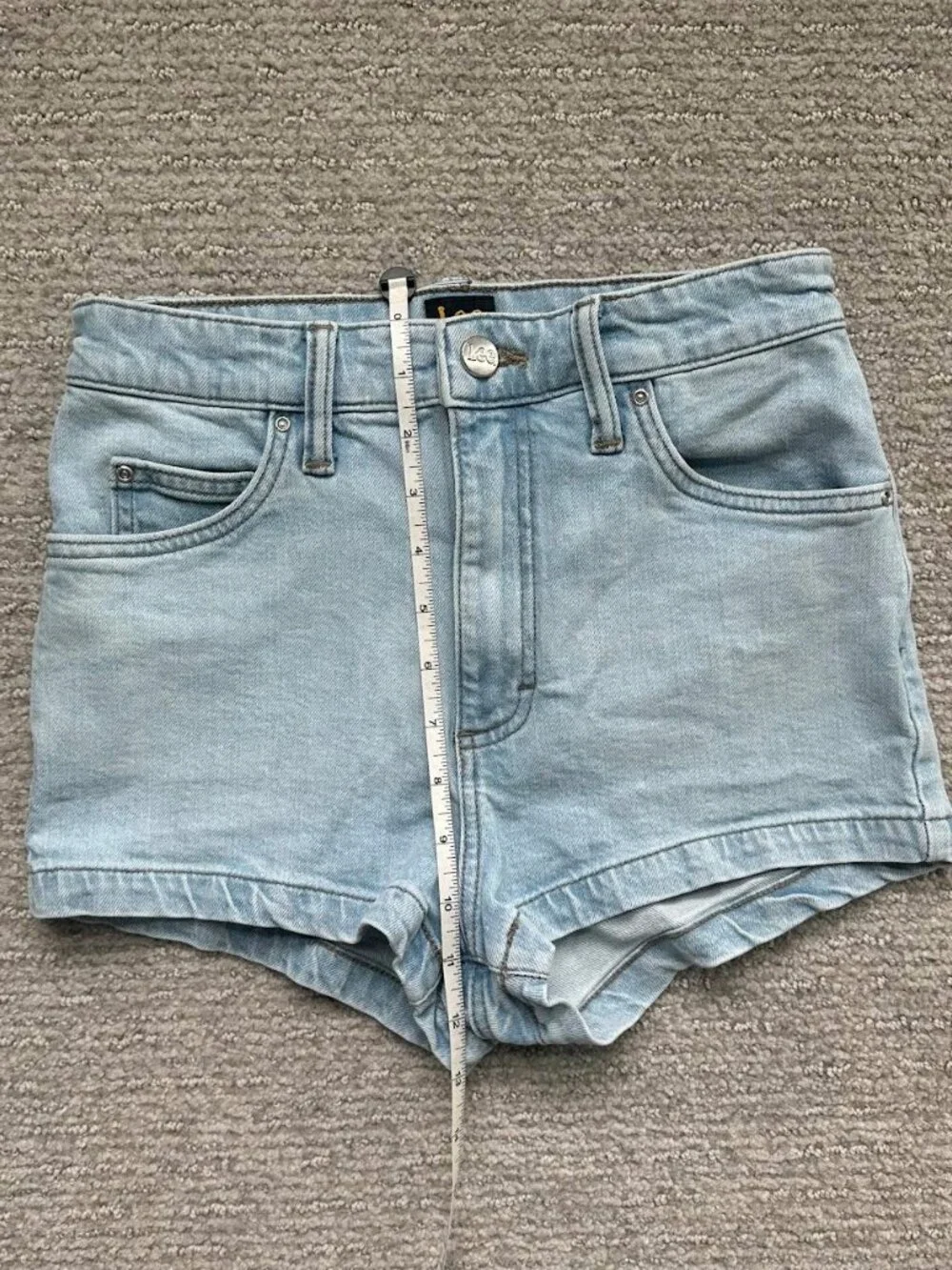 Lee denim high rise pinup short